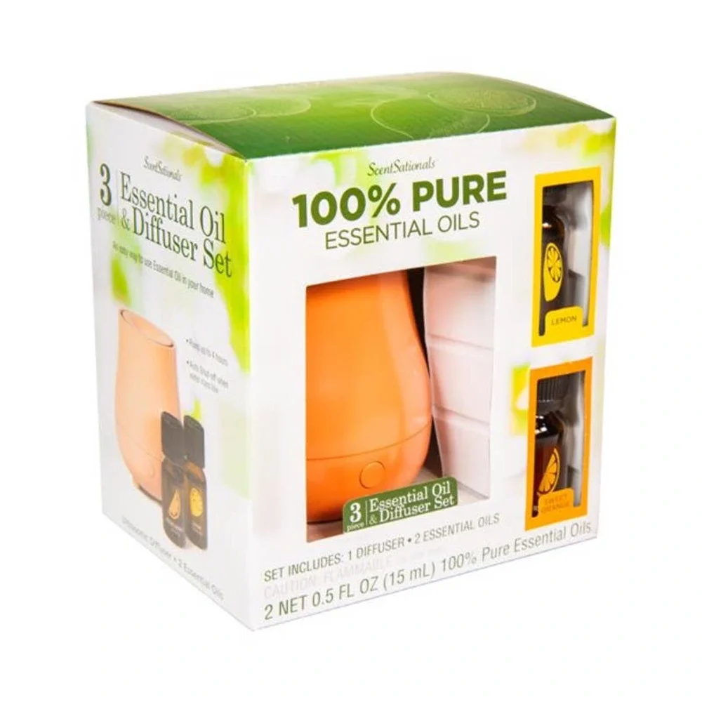 ScentSationals Essential Oils and Diffuser Set